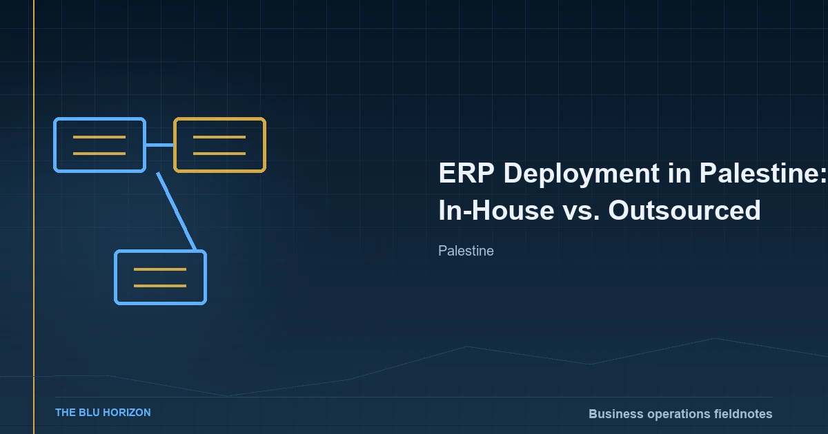 ERP Deployment in Palestine: In-House vs. Outsourced