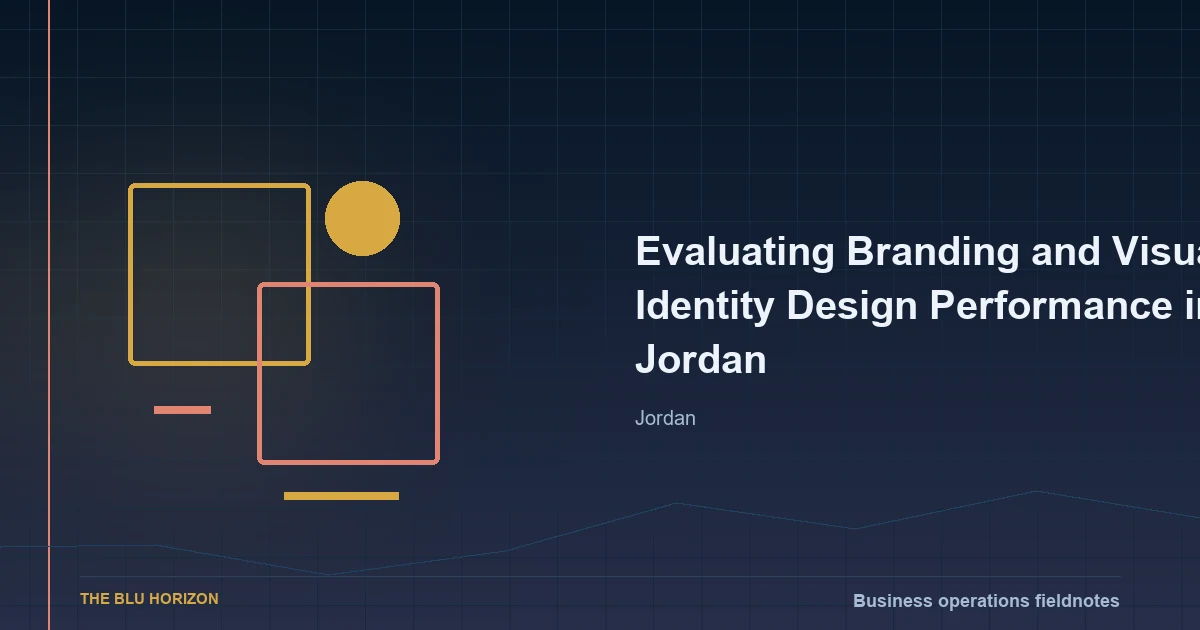 Evaluating Branding and Visual Identity Design Performance in Jordan